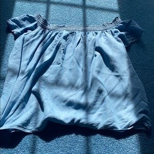 Off the shoulder top